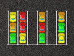 Parkovací puzzle typu Zen